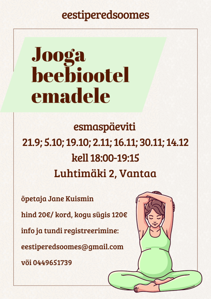 Jooga beebiootel emadele